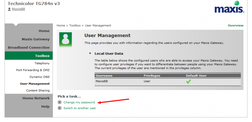 Maxis-Gateway-click-change-user