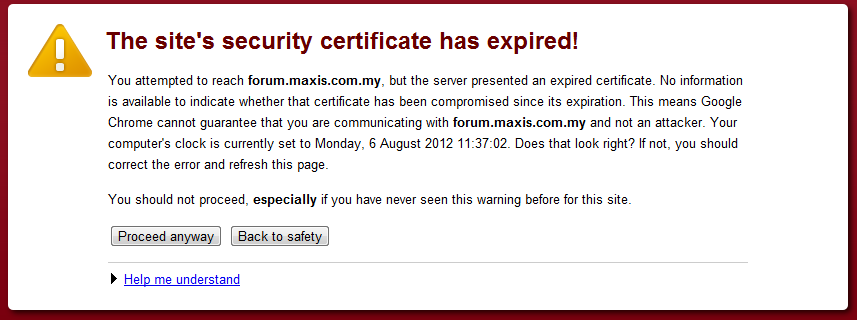 Maxis_SSL_cert_expired