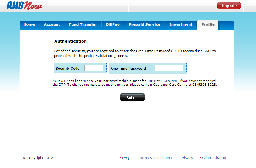 Rhb online banking login