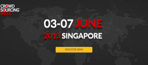 Crowdsourcing Week Singapore Promotional code